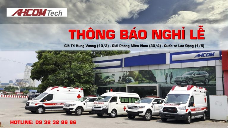 Ahcom Tech | Xe cứu thương